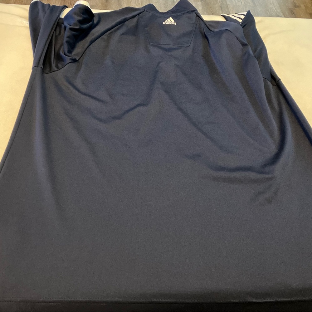 Adidas Climalite Navy Pullover - Picture 3 of 5